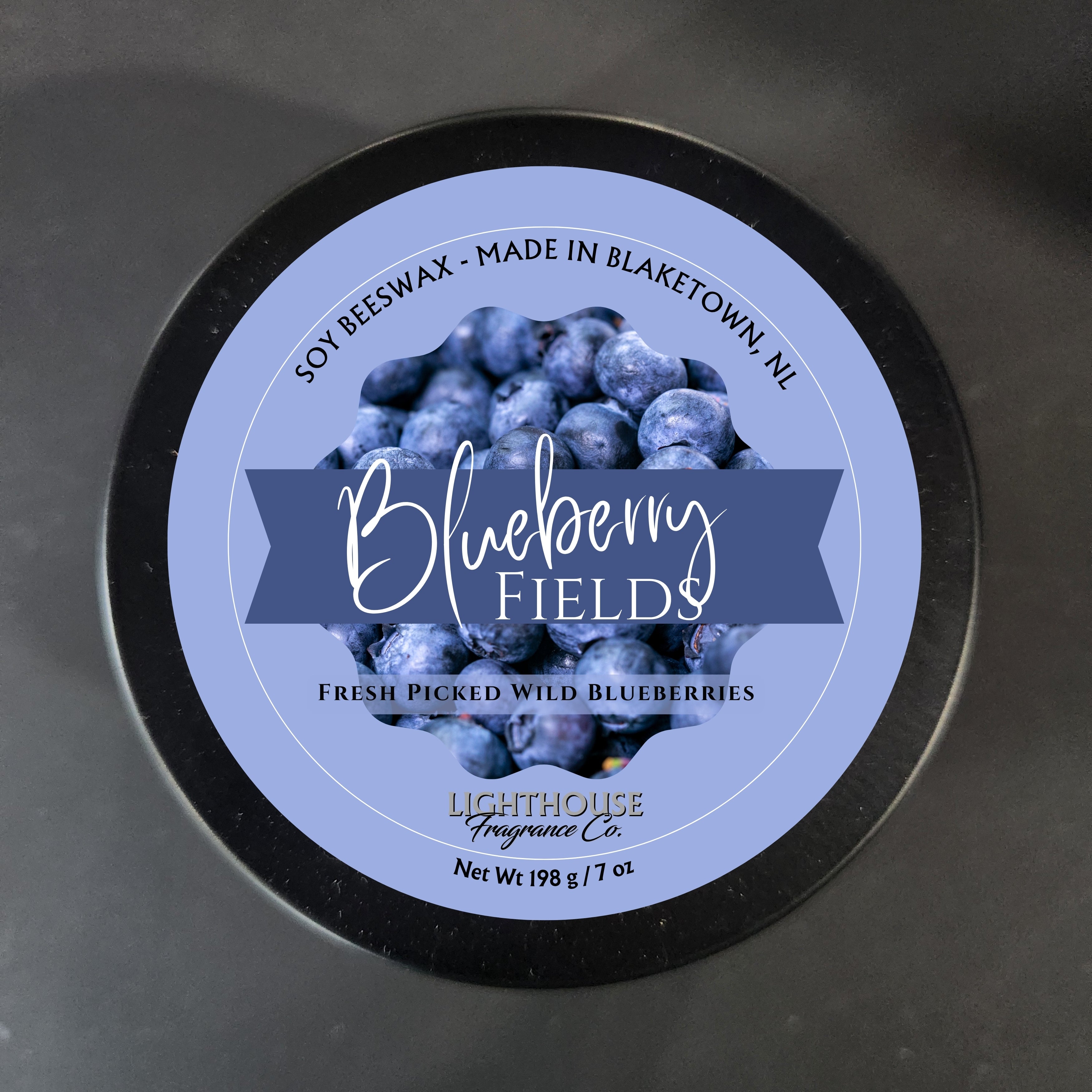 Champs de bleuets