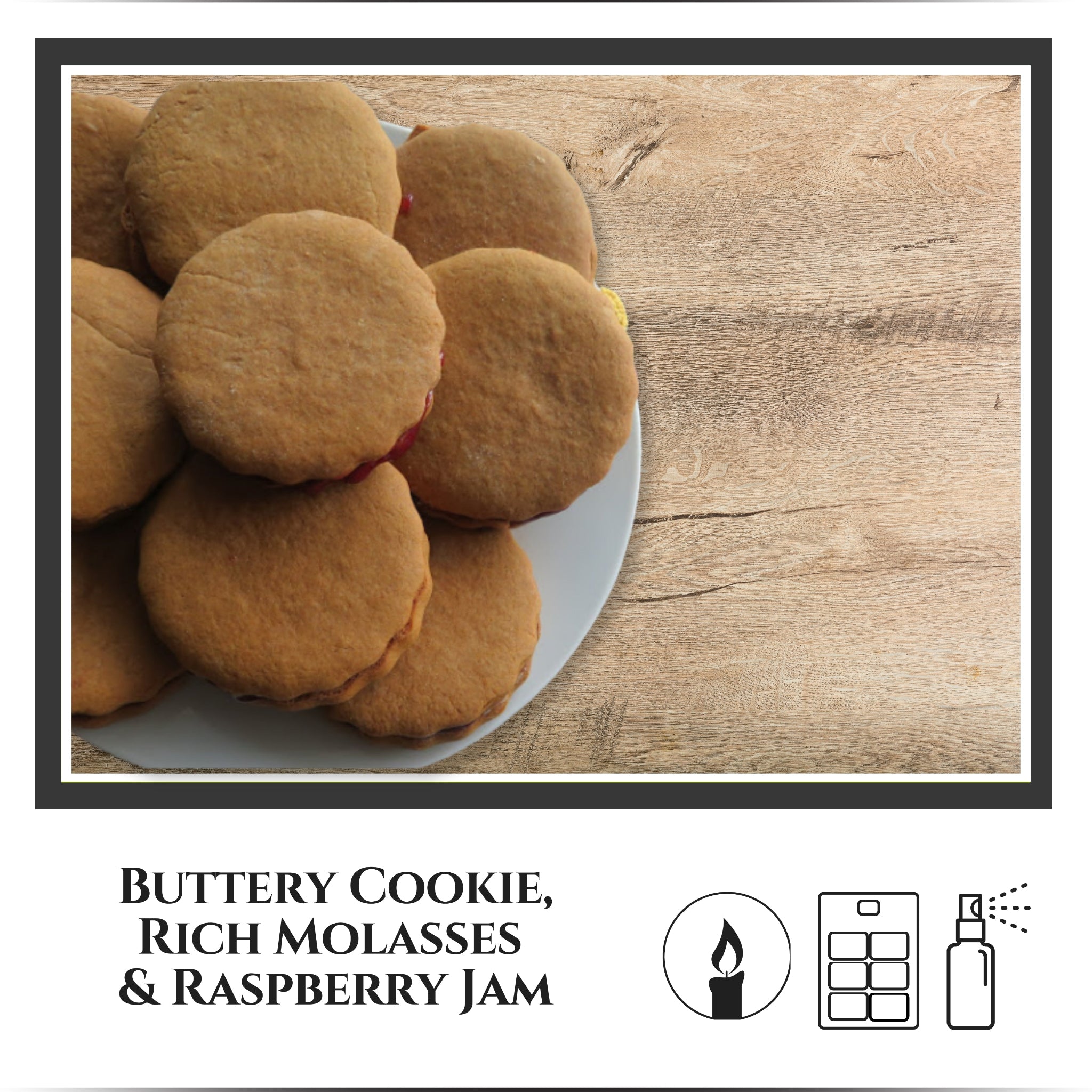 Jam Filled Cookies Card