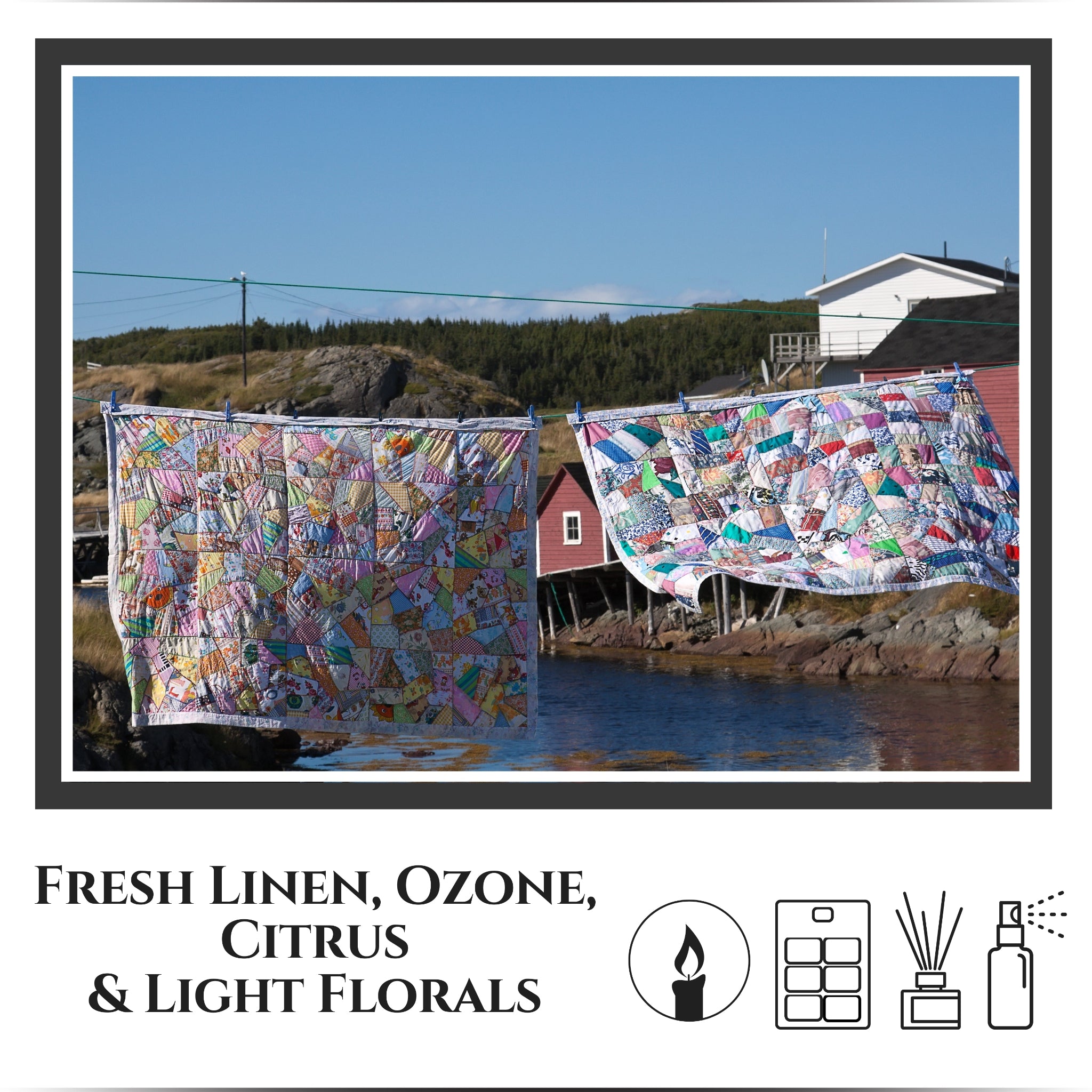 Laundry on the Line Newfoundland Themed Fragrance