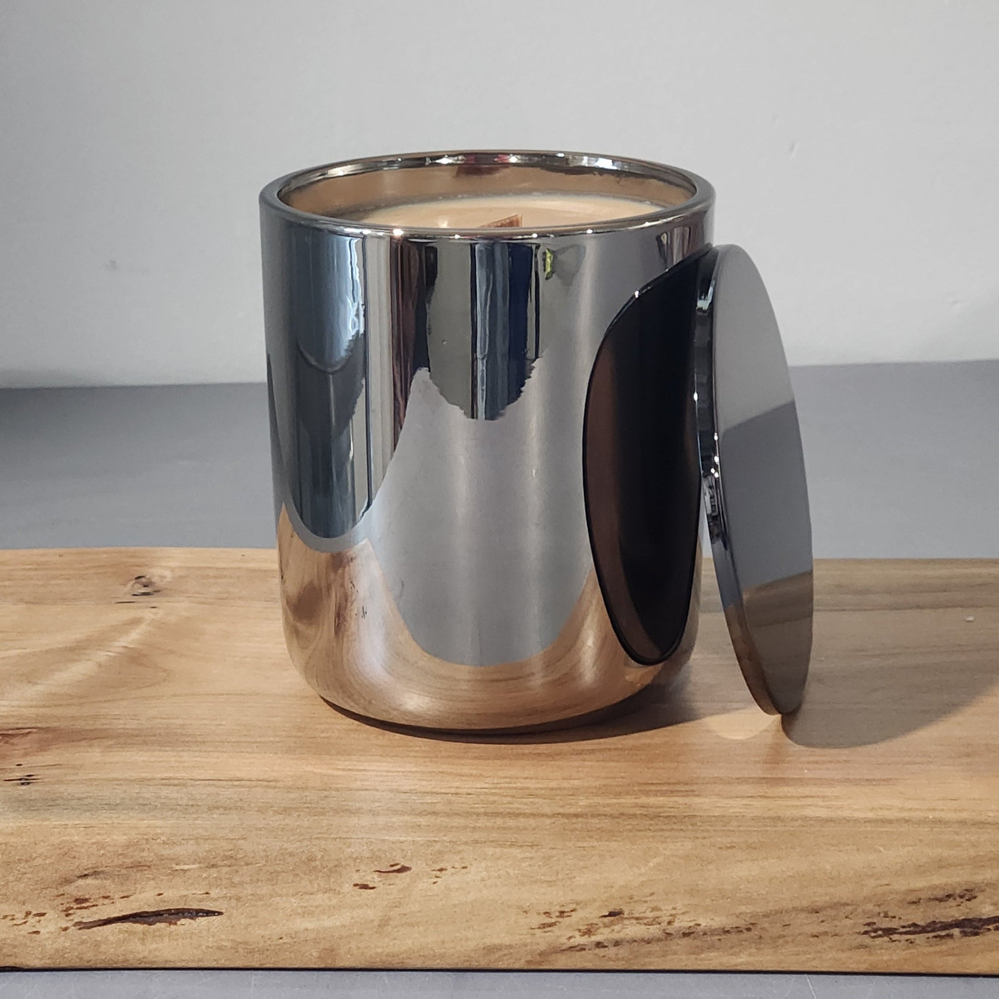 Silver Vessel Candle