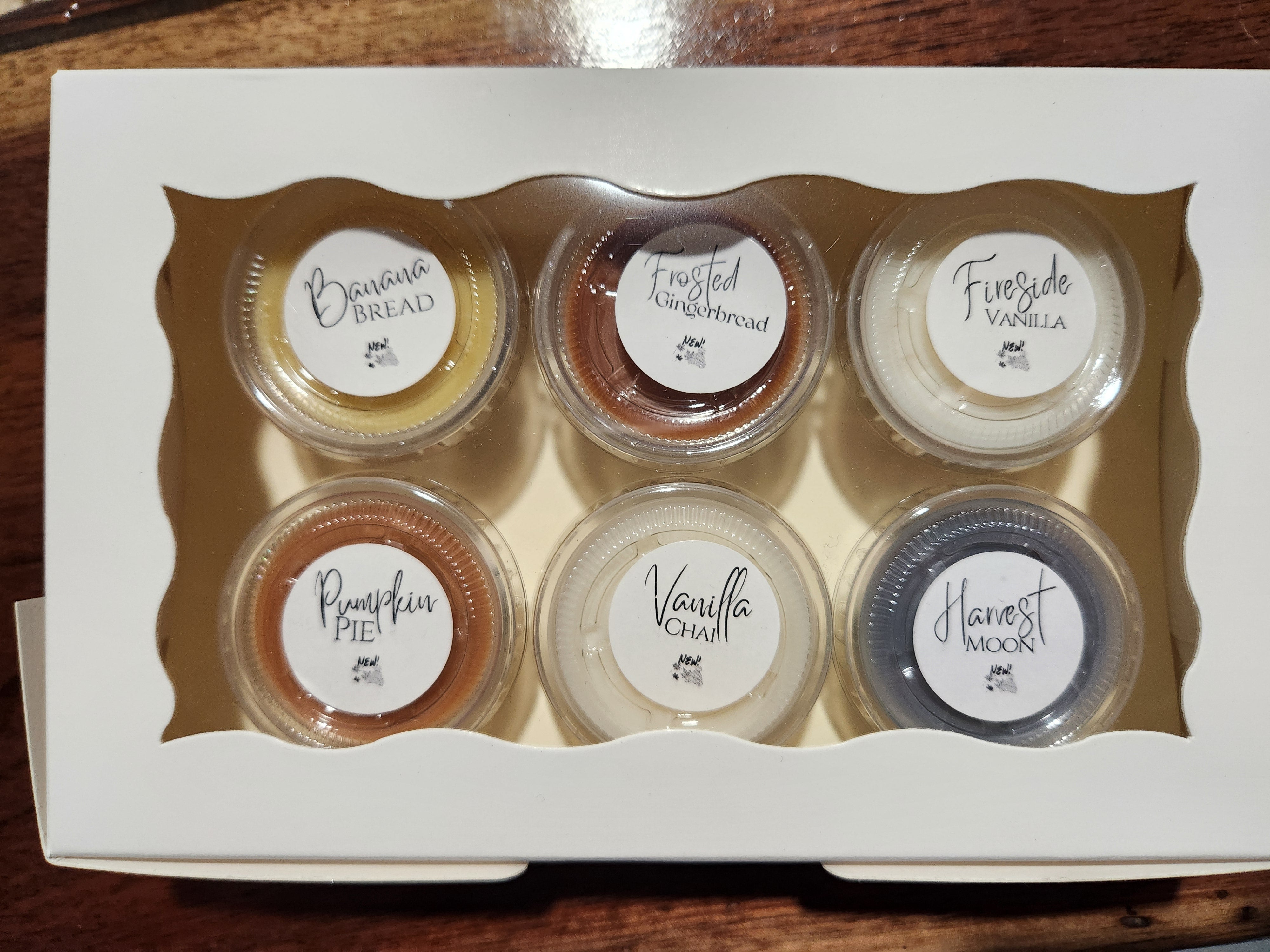 Wax Melt Sample Box - New for 2024 Fall / Winter Scents