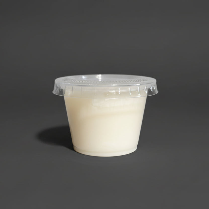 Small container of scented wax